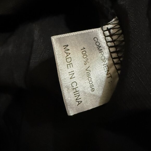 Women’s Lightweight T-shirt Dress, Black, Large - Picture 4 of 7